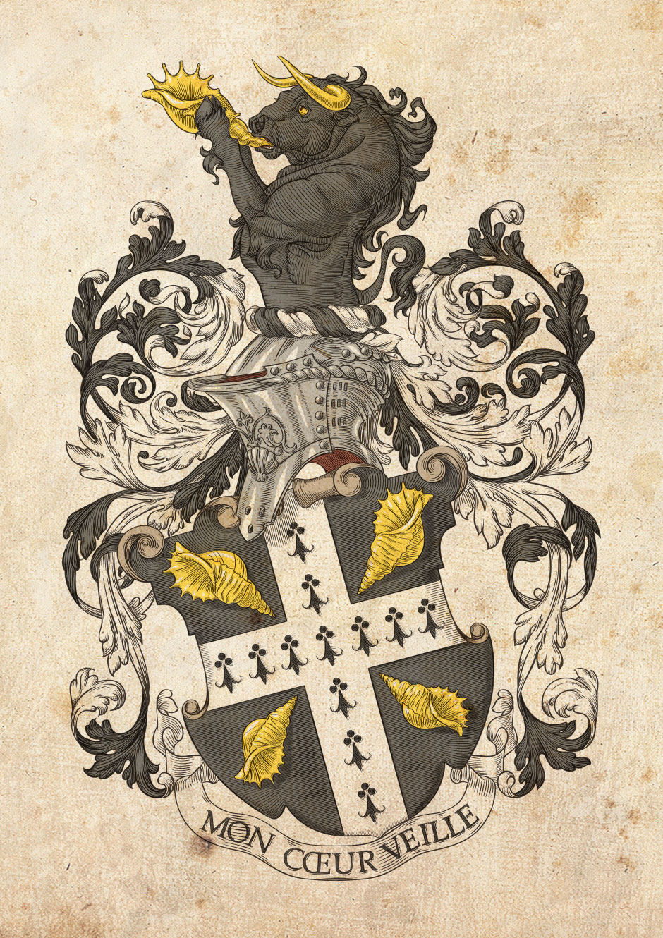 Coat of Arms of Matthew Schellhorn 01